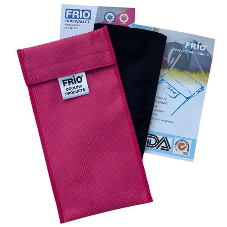 Frio, double case for 2 pens or 1 EpiPEN, pink, 1 pc.