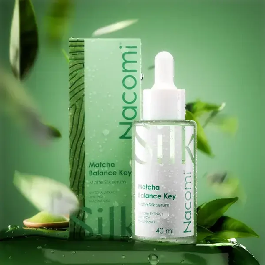 Nacomi Matcha Balance Key, suero regulador, 40 ml