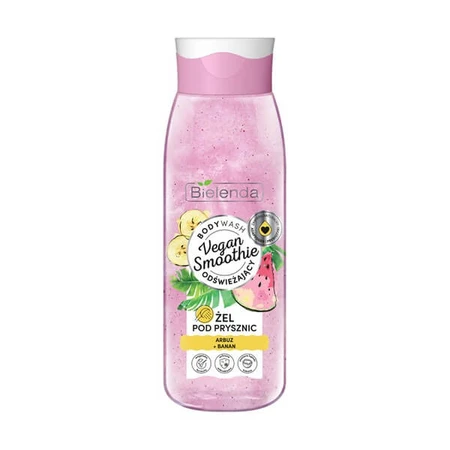 Gel de ducha Bielenda Vegan Smoothie, sandía + plátano, 400 g