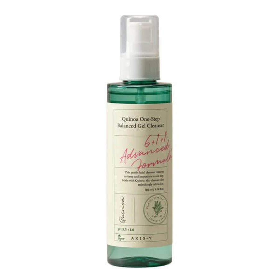 Axis-Y, Quinoa One Step Balanced Gel Cleanser, balancing gel cleanser, 180 ml