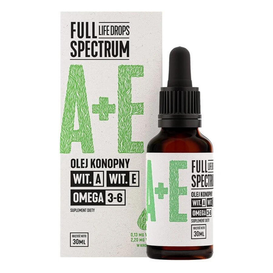 Full Spectrum Vitamin A + E, drops, 30 ml