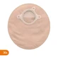 Natura+, gesloten stomazakje met filter, 38 mm, beige met venster, klein, 30 st.