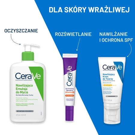 Set CeraVe, emulsión hidratante para pieles normales y secas, 473 ml + envase de recambio, recambio, 473 ml
