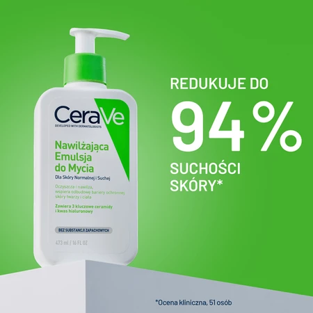 Set CeraVe, emulsión hidratante para pieles normales y secas, 473 ml + envase de recambio, recambio, 473 ml