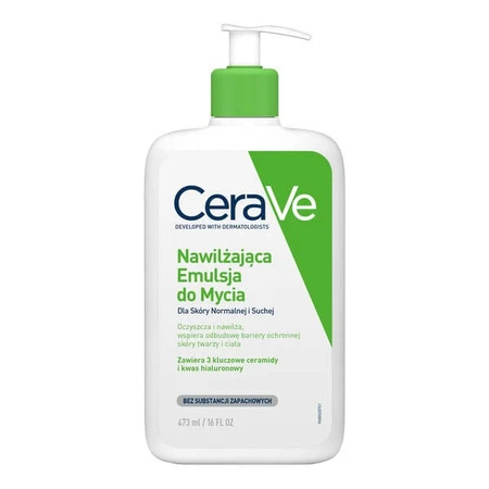 Set CeraVe, emulsión hidratante para pieles normales y secas, 473 ml + envase de recambio, recambio, 473 ml
