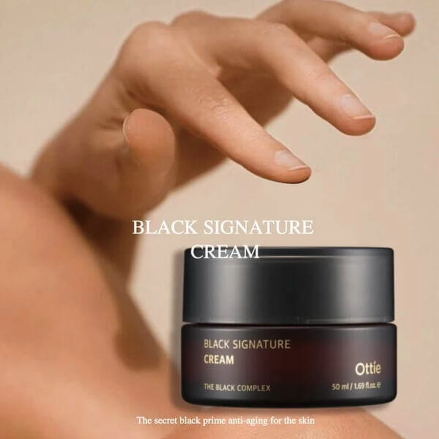 Ottie Black Signature, cremă de față, 50 ml