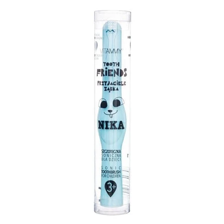 Vitammy Friends, brosse à dents sonique pour enfants, bleu clair, 36 m+, 1 pc.