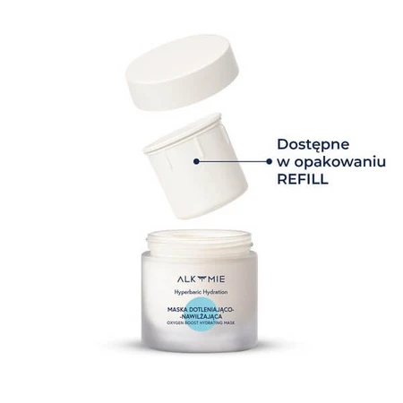 Alkmie Hidratación Hiperbárica, mascarilla oxigenante e hidratante, 50 ml