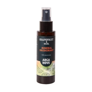 Arganove, mineralisches Deodorant, Grapefruit und Basilikum, Spray, 100 ml