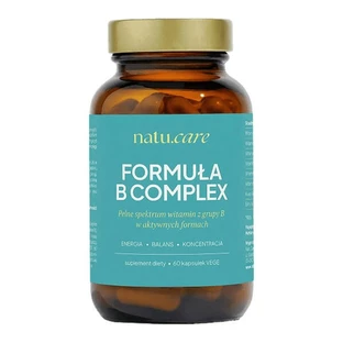 Natu Care Formula B Complex, gélules, 60 pcs.