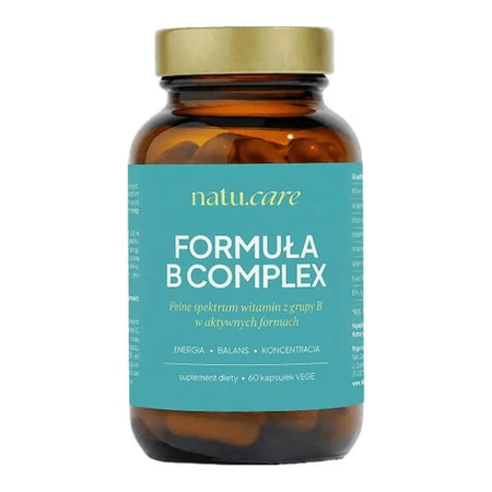 Natu Care Formula B Complex, gélules, 60 pcs.