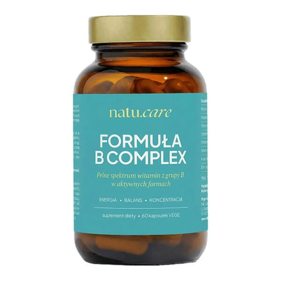 Natu Care Formula B Complex, gélules, 60 pcs.