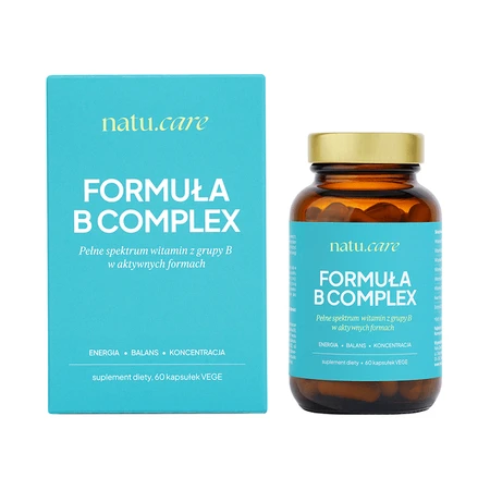Natu Care Formula B Complex, gélules, 60 pcs.
