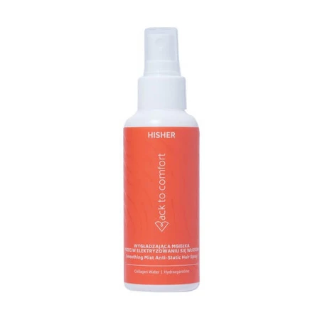 Hisher, bruma suavizante para el cabello, antielectricidad, 125 ml