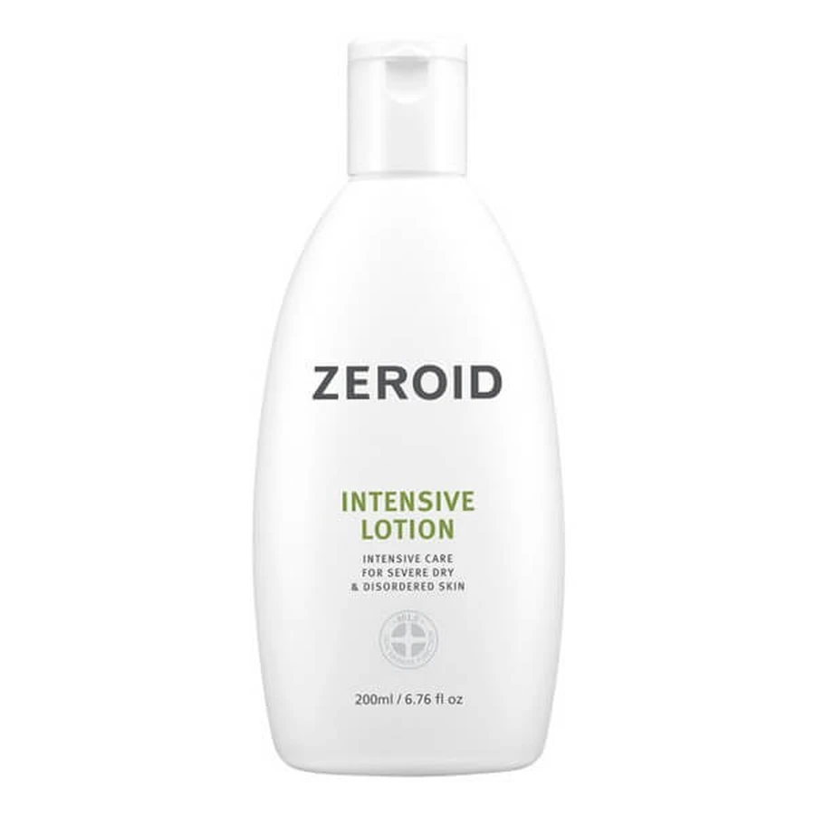 Zeroid Intensive Lotion, émulsion hydratante pour les peaux très sèches et à problèmes, 200 ml