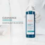 Avene Eau Thermale Cleanance Comedomed, gel limpiador exfoliante, 400 ml