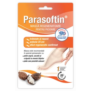 Parasoftin masque régénérant pour les pieds, 1 paire, Zdrovit