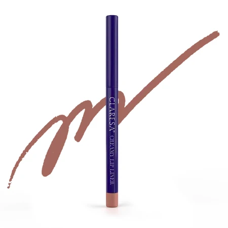 Claresa Creamy Lip Liner, perfilador de labios cremoso, 03 Charm, 0,35 g