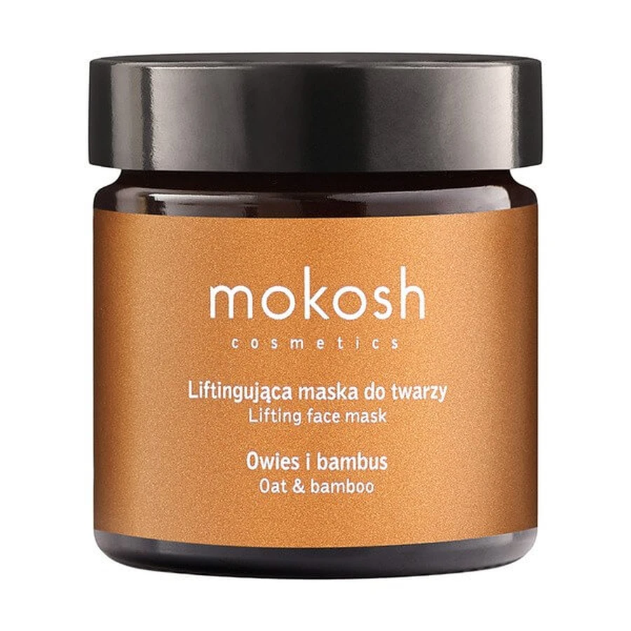 Mokosh, lifting face mask Oats and bamboo, 60 ml