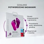Set van 2 x L`Biotica, scrub hielmasker in de vorm van geweekte pads, 1 paar