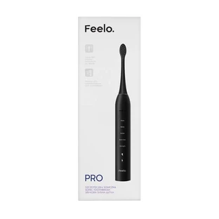 Feelo Pro, sonic toothbrush black with case, 1 pc.
