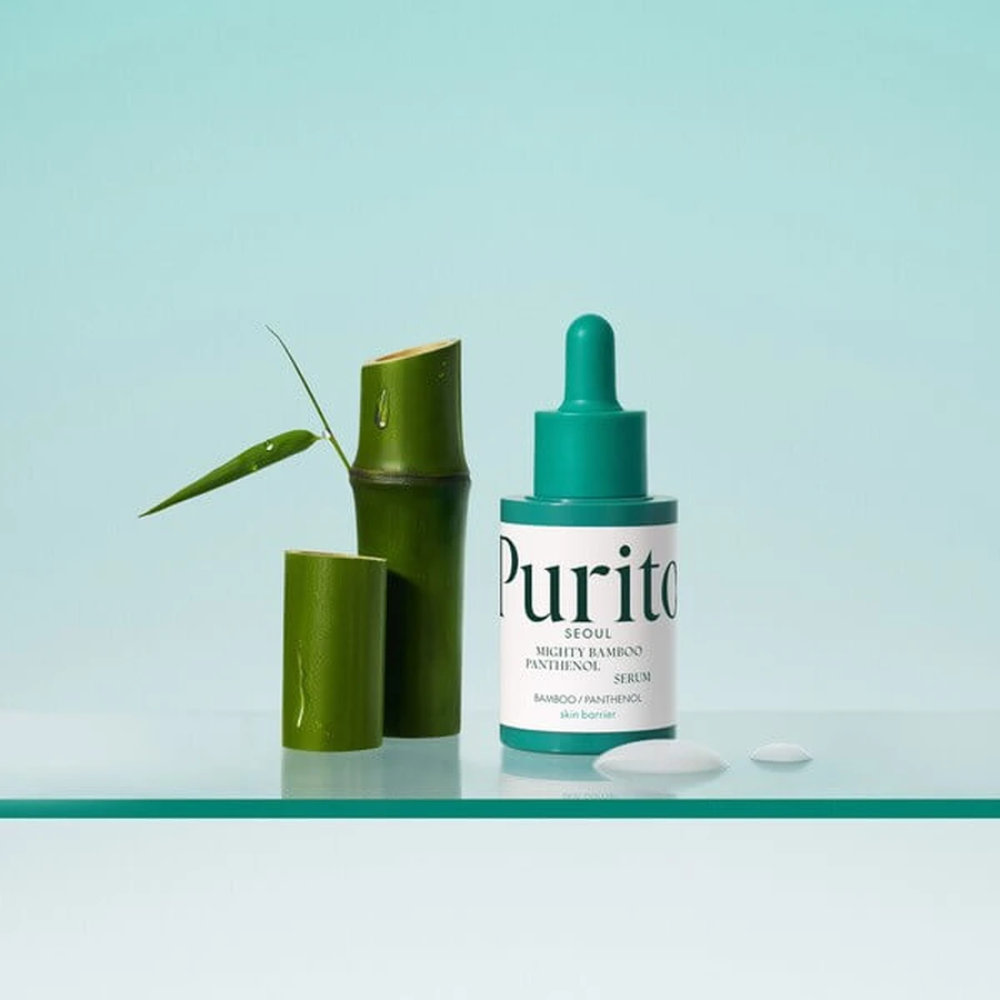 Purito Mighty Bamboo Panthenol, serum with panthenol, 30 ml