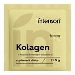 Intenson Collagène + acide hyaluronique + vitamine C, poudre, goût banane, 11.5 g