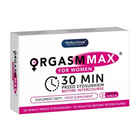 Set de 5 cápsulas Orgasm Max for Women, 2 uds.