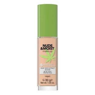 Bell HYPOAllergenic Nude&amp;Moist Make-Up, fluid hidratant și hrănitor 03, 30 g