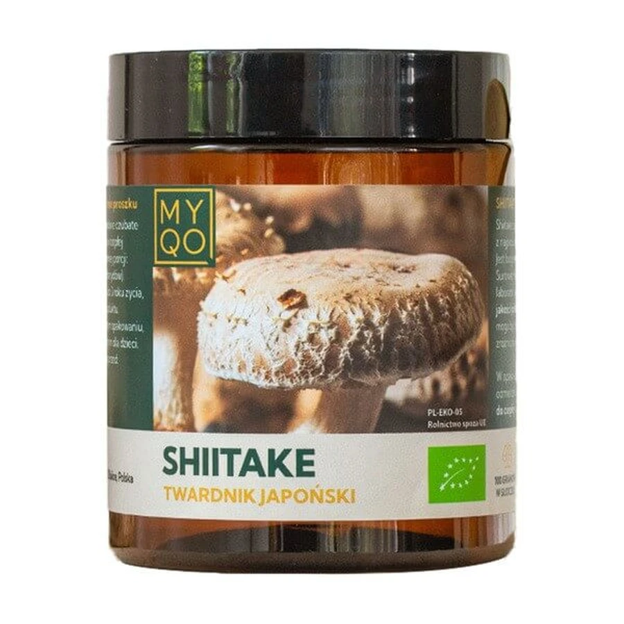 MYQO BIO Shiitake Japans kernhout, poeder, 100 g
