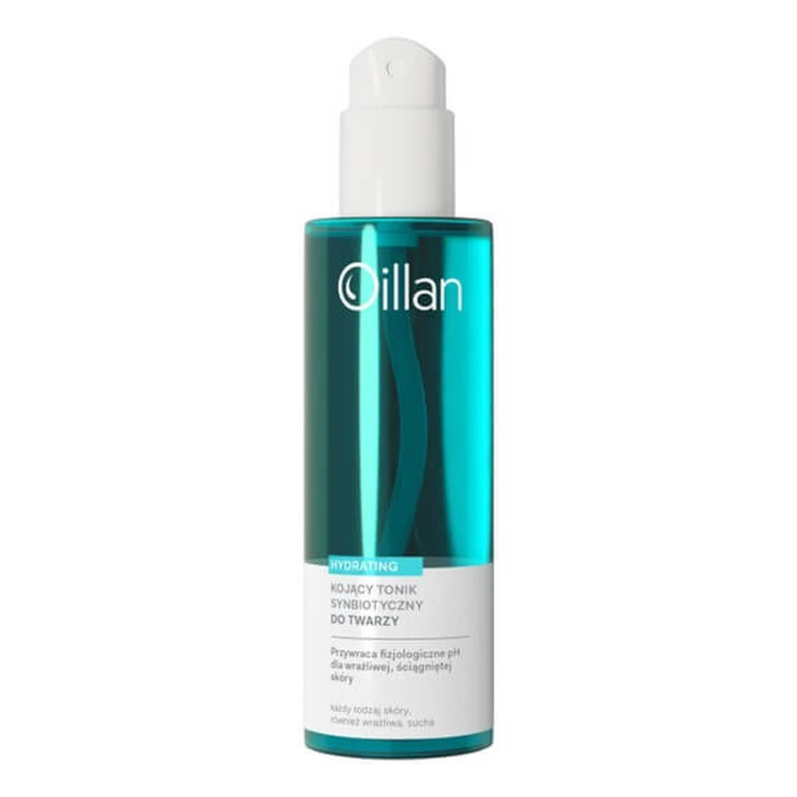 Oillan Tónico facial sinbiótico hidratante y calmante para pieles sensibles, 200 ml