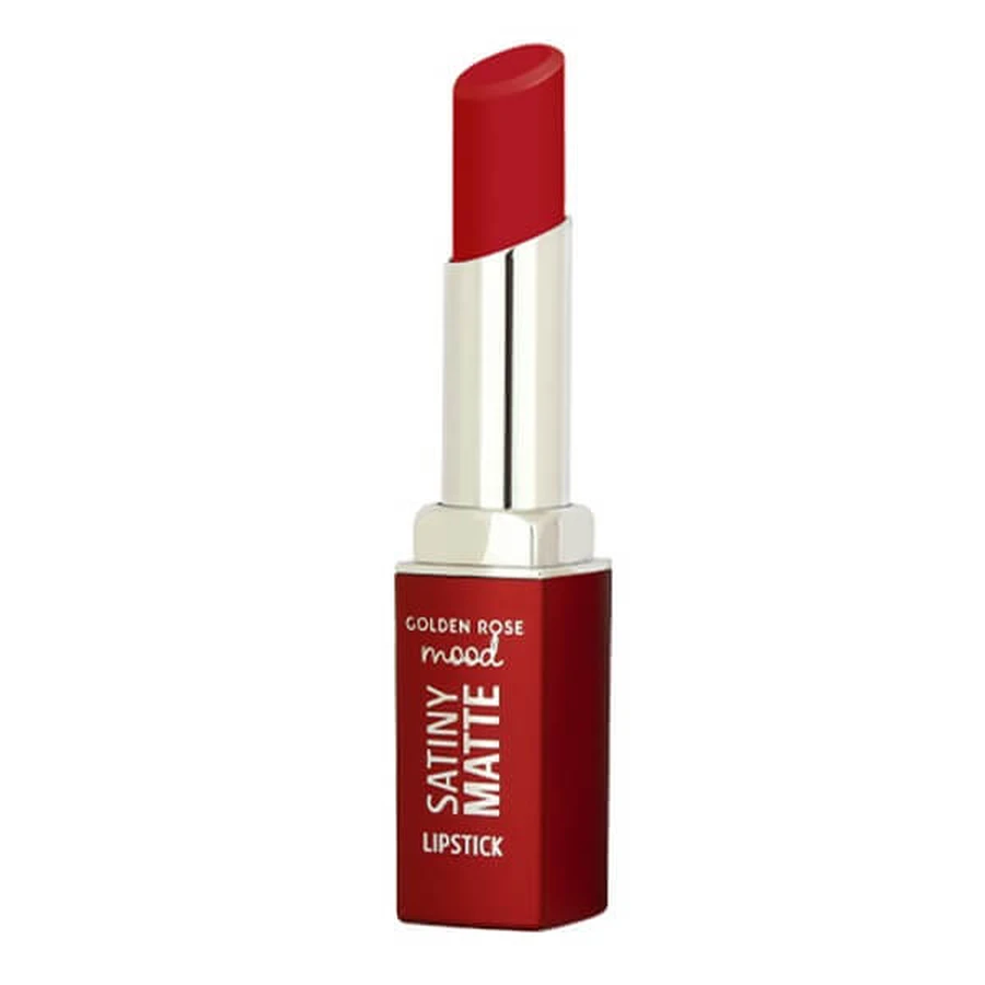 Golden Rose Mood Satiny Matte Lipstick, matter Lippenstift, 08, 3,5 g