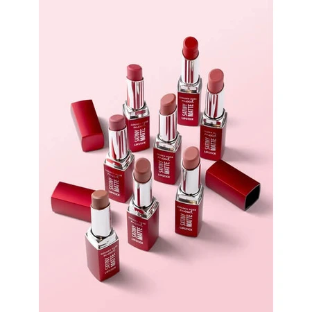 Golden Rose Mood Satiny Matte Lipstick, matter Lippenstift, 08, 3,5 g