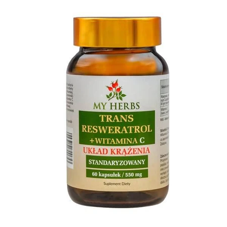 Bio Herbs Trans Resveratrol+Vitamin C, capsules, 60 pcs.