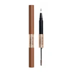 Gosh, langhoudende wenkbrauwverf met gel 2-in-1, 001 Lichtbruin, 2,9 g