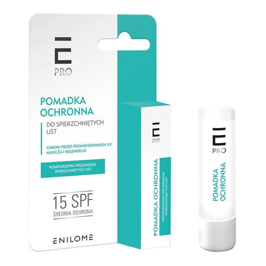 Enilome E Pro, schützender Lippenstift für rissige Lippen, 4,5 g