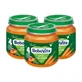 Lot de 3 x BoboVita, pommes avec carottes, 4 m+, 125 g