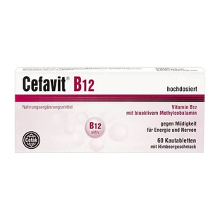Cefavit B12, chewable tablets, 60 pcs.