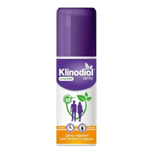 Anti-Mücken- und Zeckenschutzspray, für Erwachsene Klinodiol, 100 ml, Klintensiv