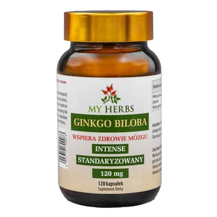 My Herbs Ginkgo Biloba, gélules, 120 pcs.