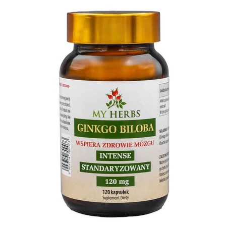 My Herbs Ginkgo Biloba, gélules, 120 pcs.