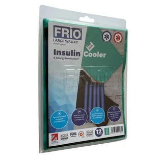 Frio, grand étui pour 5 stylos, vert, 1 pièc.