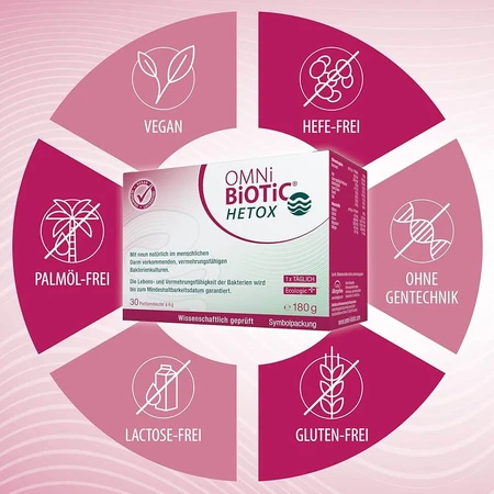 Omni-Biotic Hetox Light, 30 sachets x 3 g, Instituut Allergosan (OmniBiotic)