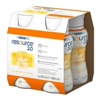 Set de 6 x Resource 2.0, liquide aromatisé à la vanille, 4 x 200 ml