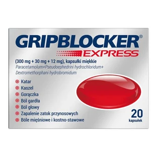Gripblocker Express, zachte capsules, 20 st.