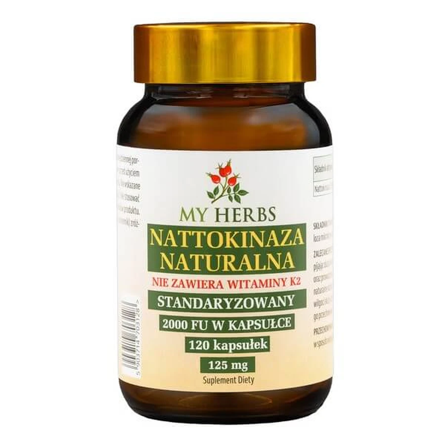 My Herbs Nattokinase, capsules, 120 pcs.