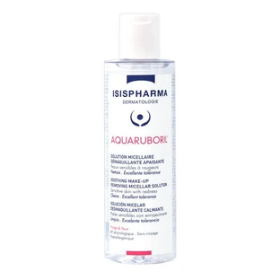 ISISPHARMA AQUARUBORIL, eau micellaire pour les peaux vasculaires sujettes à l'érythème, 400 ml