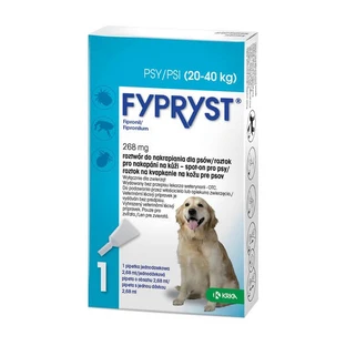 Fypryst 268 mg, solución spot-on para perros de 20 a 40 kg, 2,68 ml