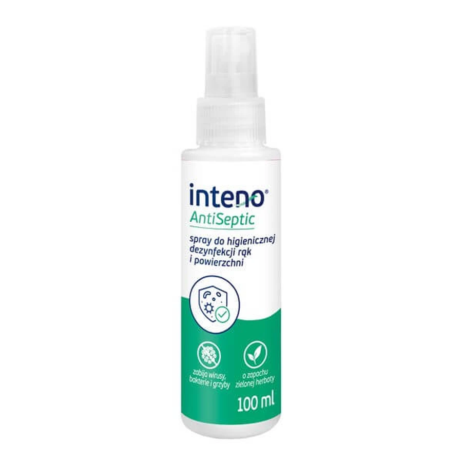Inteno AntiSeptic, spray for hand and surface disinfection, 100 ml