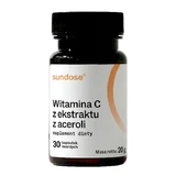 Sundose Vitamine C uit acerola-extract, harde capsules, 30 st.